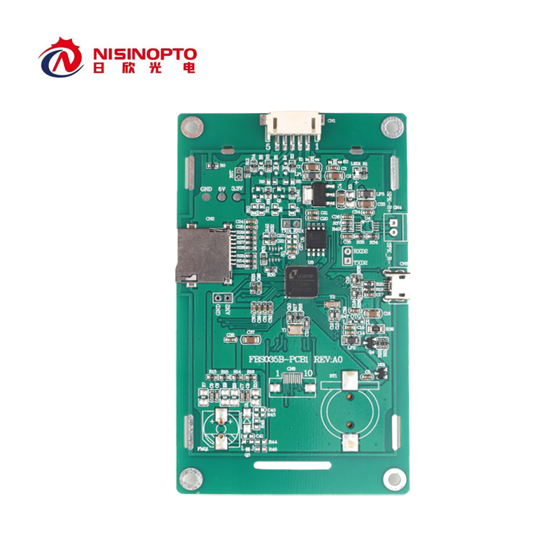 3.5寸320*480串口屏触控板HMI工业串口屏