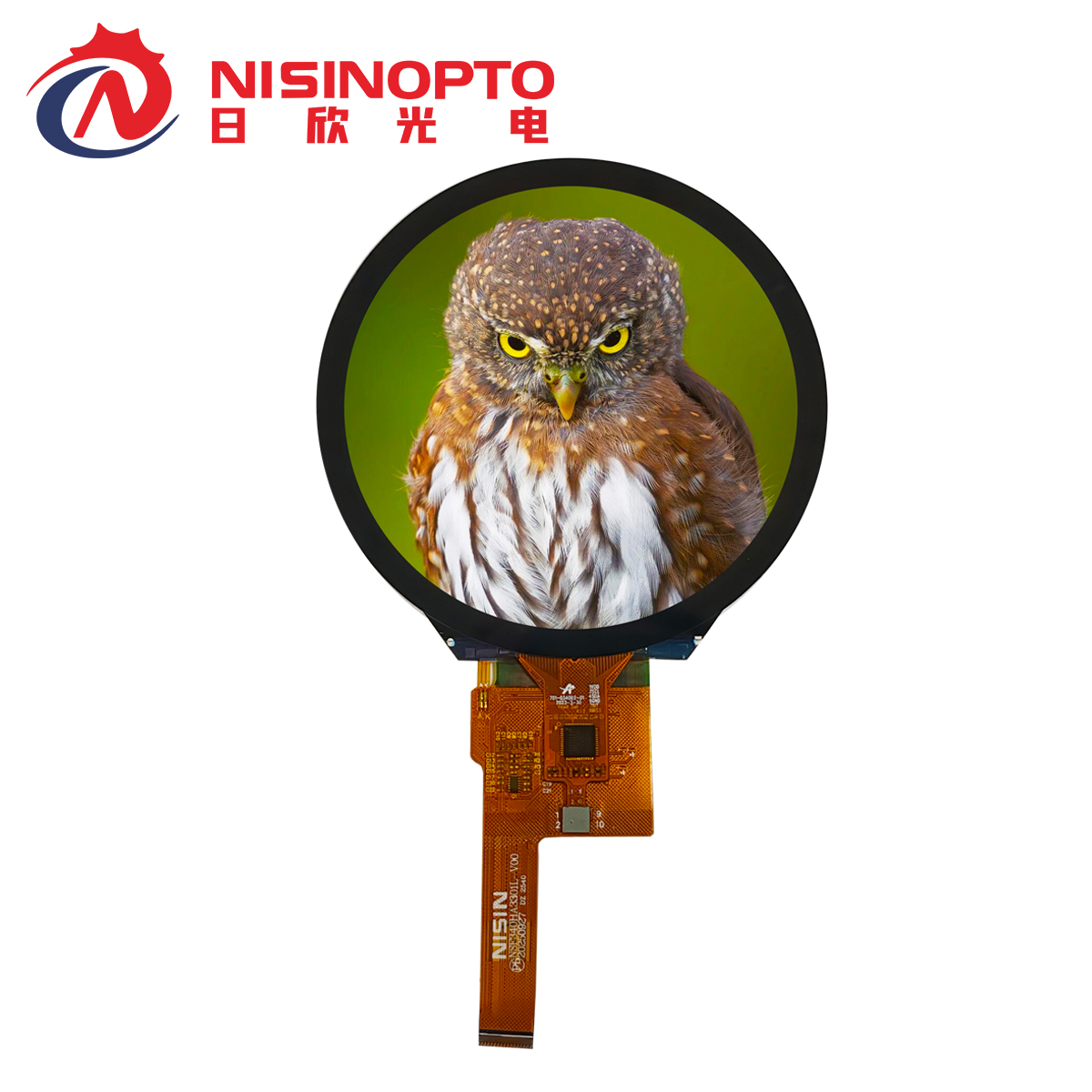 3.4寸800*800高清高对比度触摸屏