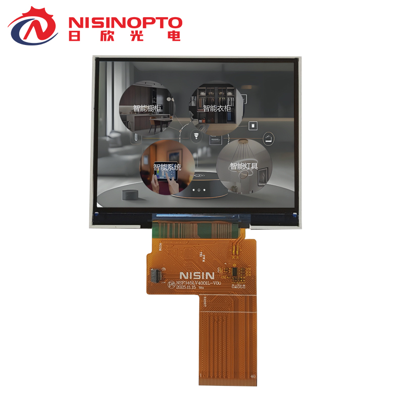 3.45寸640*480TFT家居家电中控工控医疗触摸屏