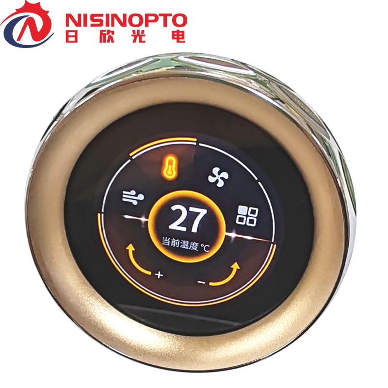 1.65寸360*360旋钮屏智能家居家电开关调节中控总成屏幕高清显示