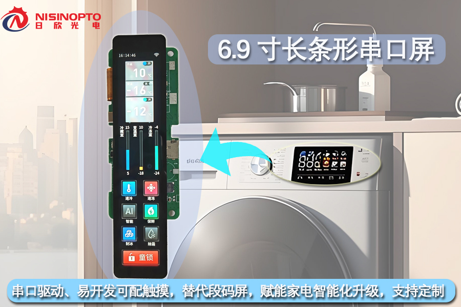 6.9寸串口屏救星！蒸烤机面板显示总失灵？这家企业给出终极答案！